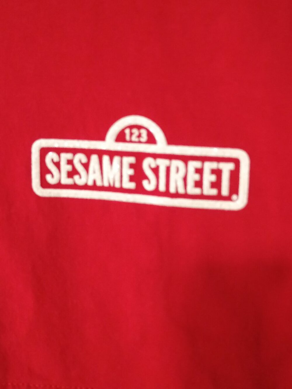Spirit Jersey Sesame Street SeaWorld Busch Gardens Merry & Bright Christmas Top - Picture 4 of 7